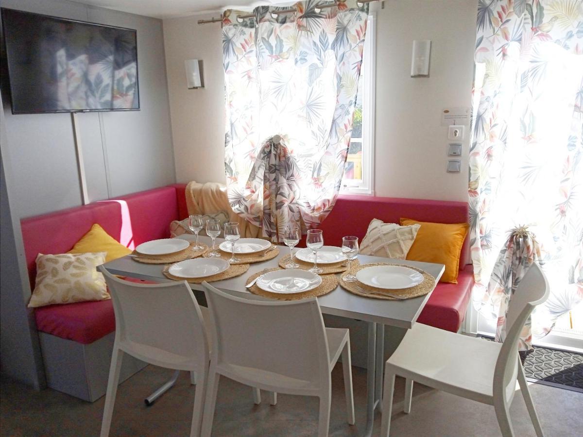 Mobil Home-Les Lins Bleus Biville-sur-Mer 外观 照片